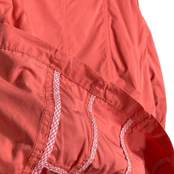 Chicos Jacket Womens Size 2 (Large) Orange Utility Lightweight Trucker Pockets - Picture 11 of 12